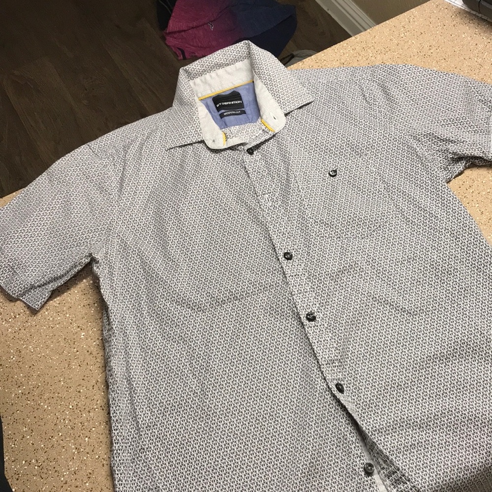 Short sleeve button up shirt